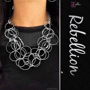 Zi Collection Signature Series Rebellion Necklace and Earrings Paparazz…
